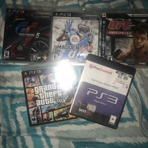 PS3 game bundle